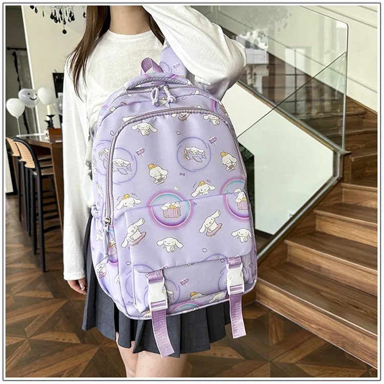 Primary School Backpack New Cute Cartoon Splash Proof Large Capacity Load Reducing Spine Protection Children&prime;s Backpack