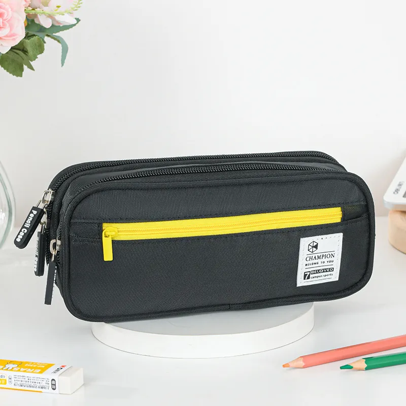 New Large Capacity Student Stationery and Pencil Case for Middle and High School Storage