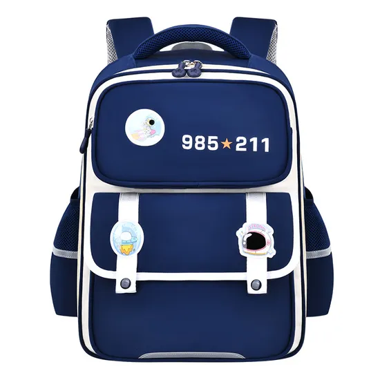 New Primary School Student Spinal Protection and Load Reduction Backpack Lightweight Large Capacity Backpack