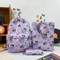 New Cartoon Coolomi Cute Three Piece Student Lightweight School Bag Sanrio Large Capacity Full Print Backpack