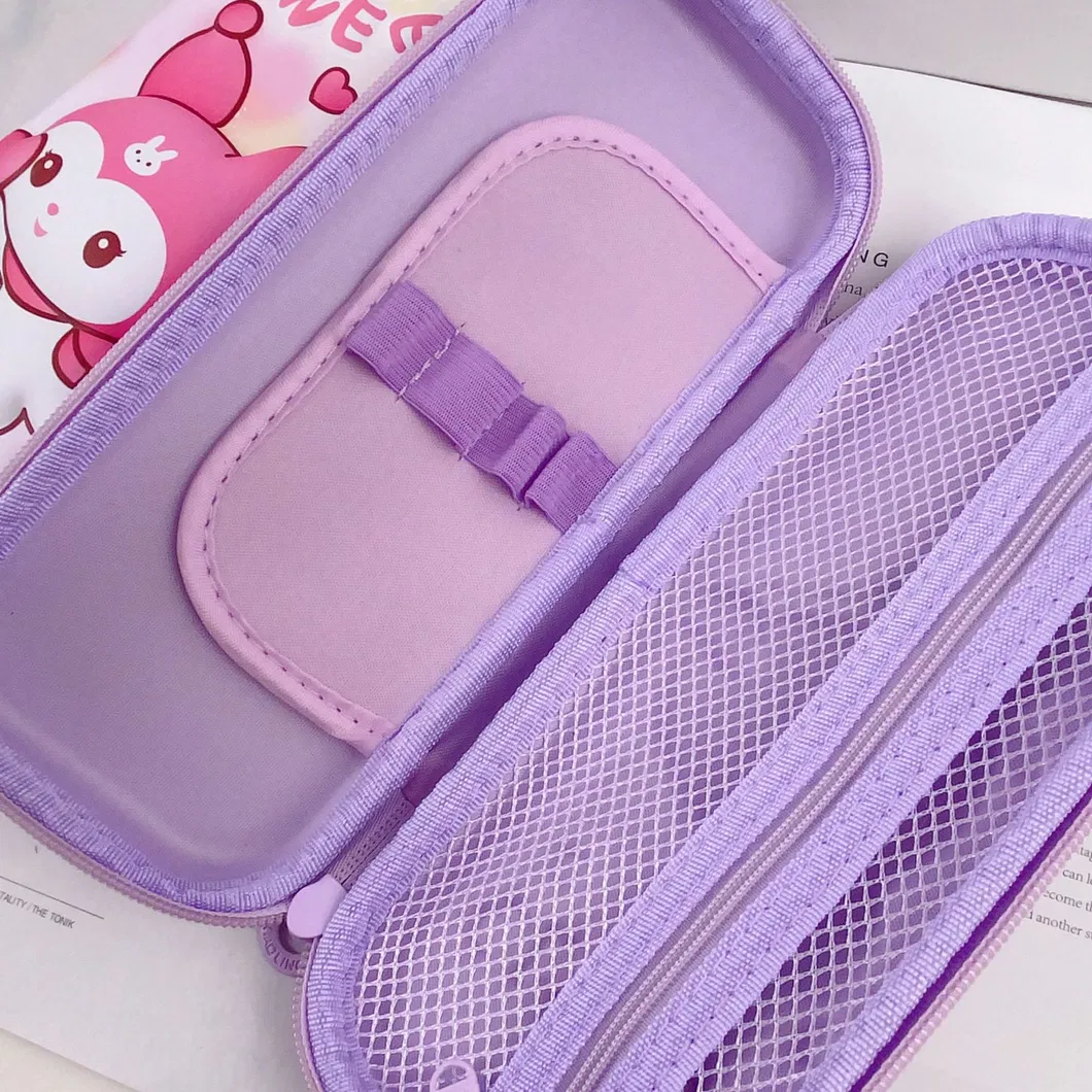 New EVA Pencil Case Stationery Box Student Cute Cartoon 3D Pencil Case