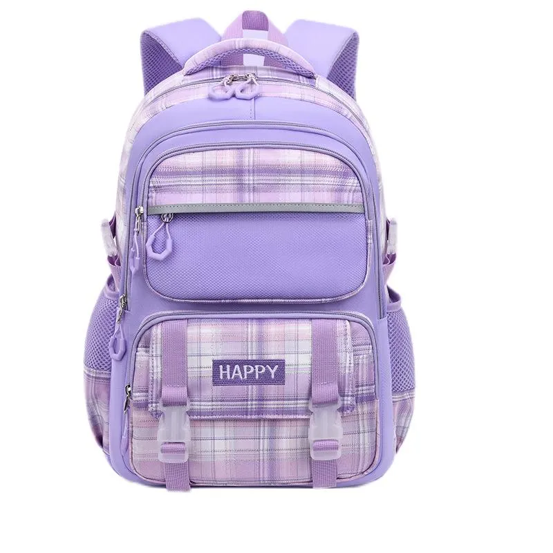 New Shoulder Protection for Girls New Spine Protection Elementary School Students Backpack