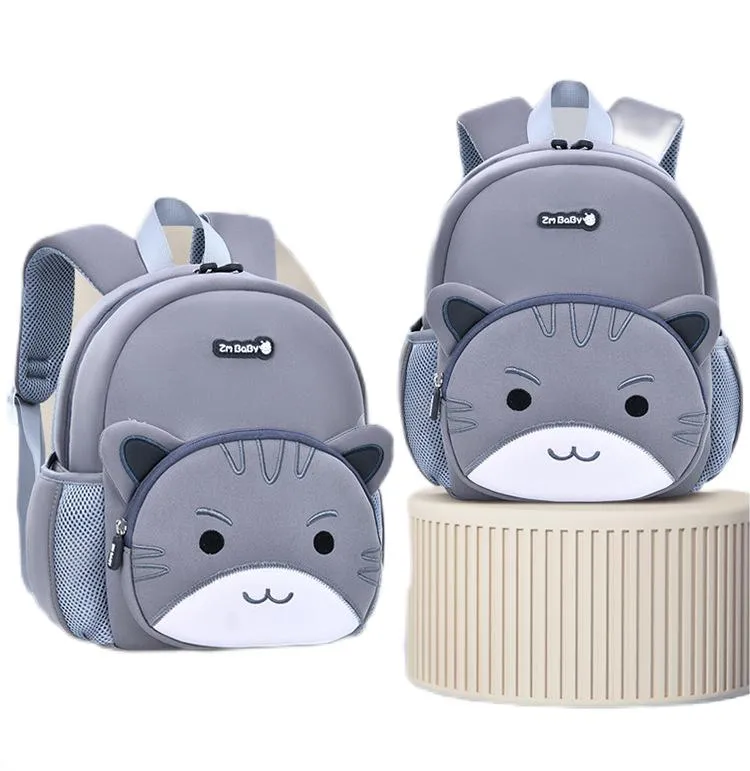 New Kindergarten Backpack for Boys Cartoon Backpack for Children Cute Mini Baby Backpack