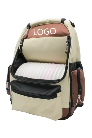 Custom Outdoor Waterproof Golf Frisbee Backpack Grip Disc Golf Bag
