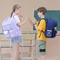 Primary School Backpack Spine Protector Children′s Backpack Large Capacity Load Reducing Waterproof Backpack
