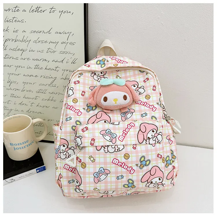 New Children&prime;s School Backpack Cute Cartoon Load Reduction Kindergarten Backpack