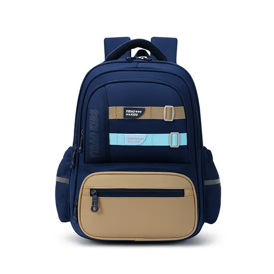 2024 New Primary School Student Backpack for Boys and Girls Children′s Simple Backpack