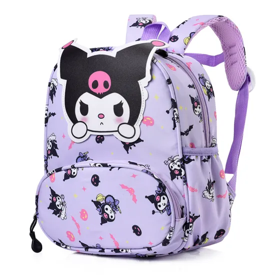 New Elementary School Backpack Girl Cute Cartoon Large Capacity Oxford Cloth Lightweight Backpack