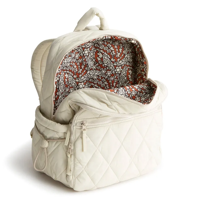 Classic Travel Hiking Casual Diamond Quilted Backpack Custom College Student Padded Laptop Schoolbag