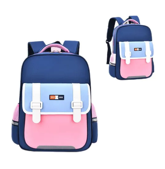 New Backpack Waterproof Load-Reducing Wear-Resistant Lightweight Backpack for Children′s Spine Protection Backpack