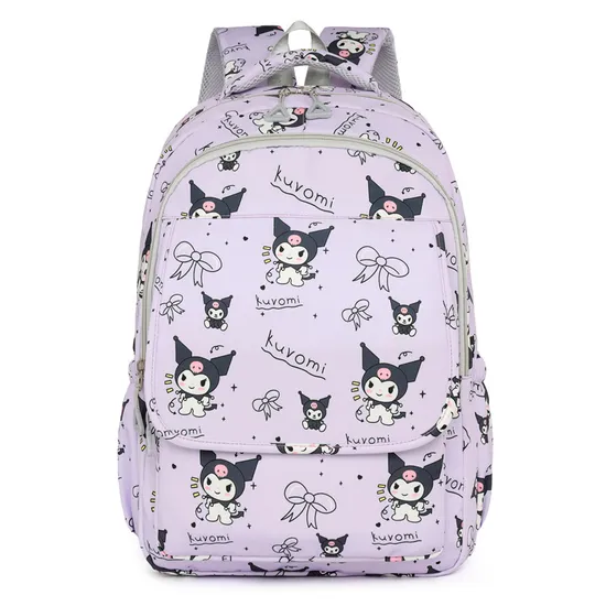 Kuromi′s New Student Backpack Is Lightweight and Large Capacity Oxford Cloth Backpack