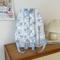 New Junior High School Nylon Backpack Cute Cartoon Hanger Print Large Capacity Boys and Girls School Backpack