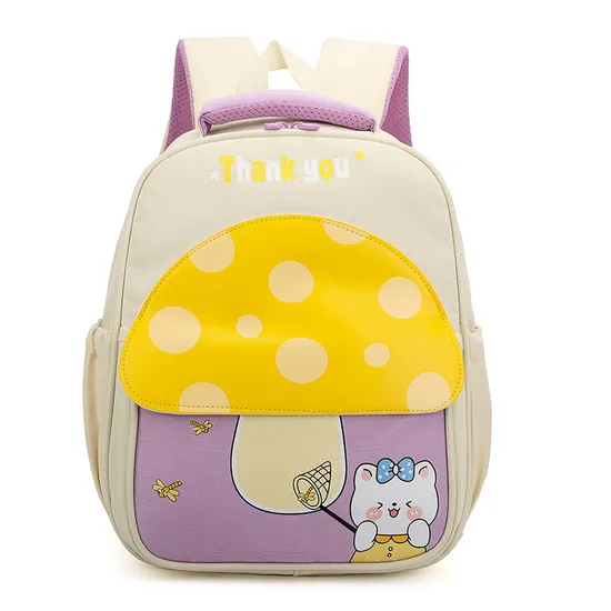 New Children′s Kindergarten School Bag Cute Cartoon Backpack Lightweight Large Capacity Backpack