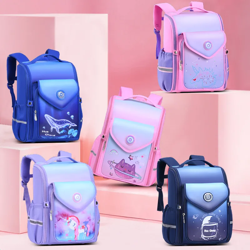 Primary School Students Backpack Breathable Waterproof Children Backpack