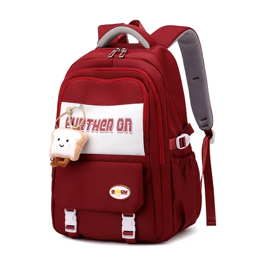 Retro High School Student Junior High School Student Backpack for Women Korean Sytle Backpack for Men Large Capacity Travel Backpack