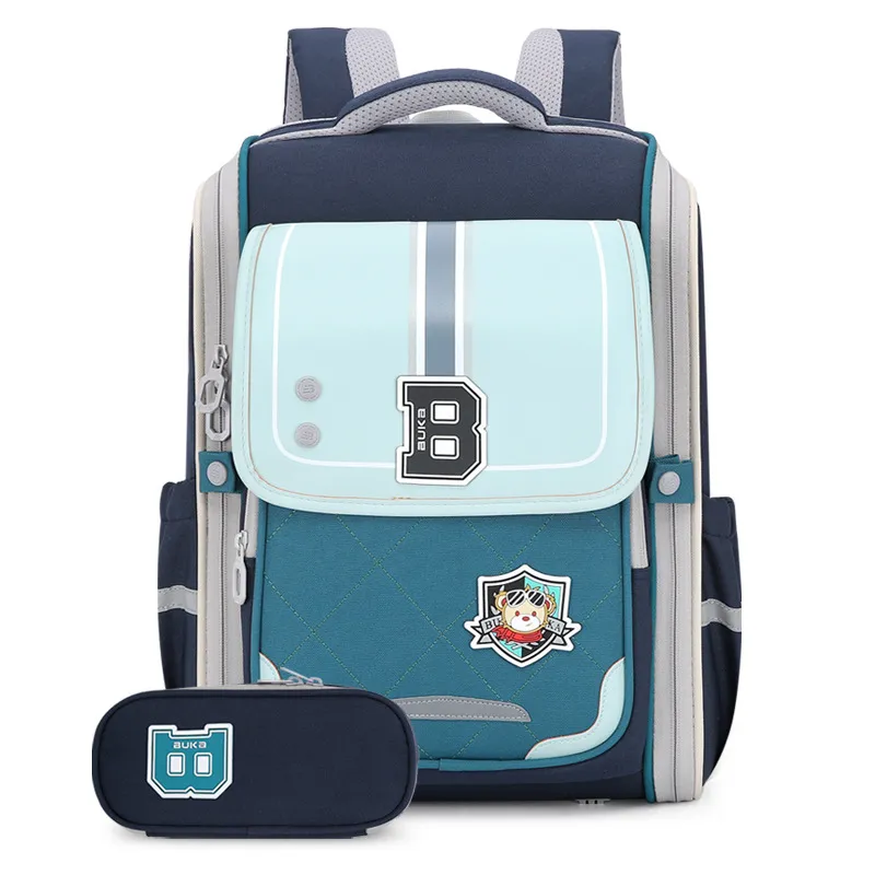 High Quality Large Capacity Stress Relieving Backpacks for Boys and Girls Shoulder Protectors School Students Backpack