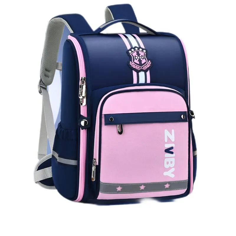 New Primary School School Backpack Integrated Space Lightweight Children&prime;s Backpack