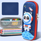 New 3D Pencil Case Double-Layer Primary School Student Large Capacity Pencil Case
