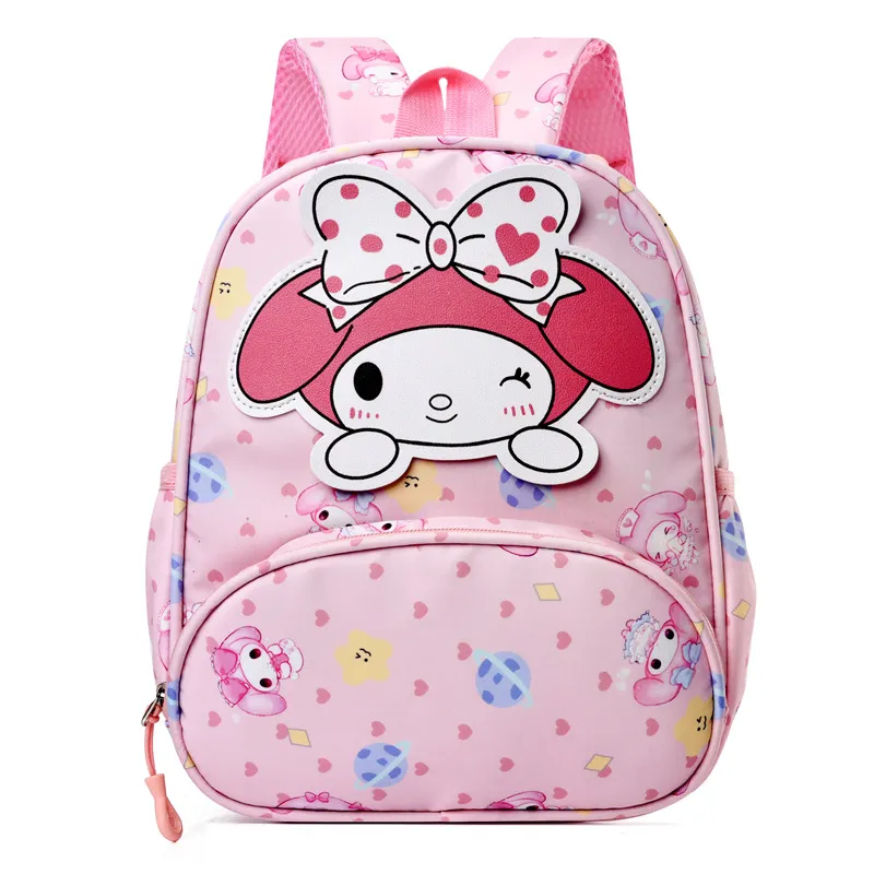 New Elementary School Backpack Girl Cute Cartoon Large Capacity Oxford Cloth Lightweight Backpack