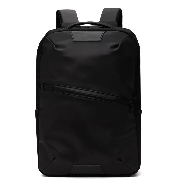 Custom Logo Nylon Laptop School Bag Waterproof Large Capacity Office Fashion Men Laptop Computer Backpack