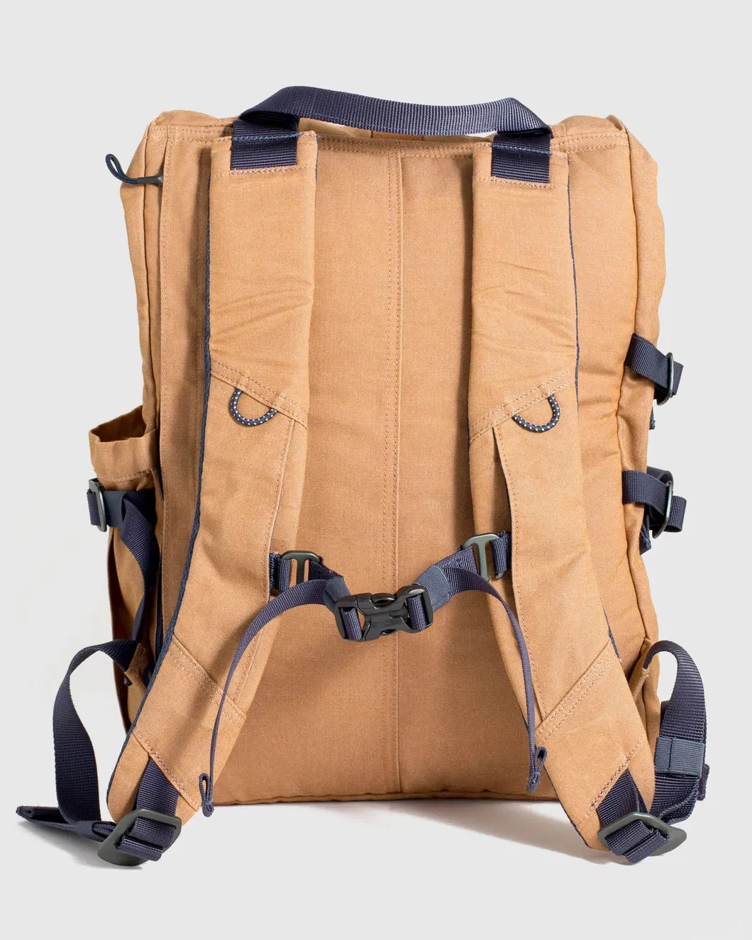 Fashion Expandable Roll Top Laptop Backpack Lightweight Daypack Backpack