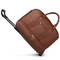 2024 New Custom Leather Travel Bags Gym Weekender Duffle Bag with Shoes Compartment
