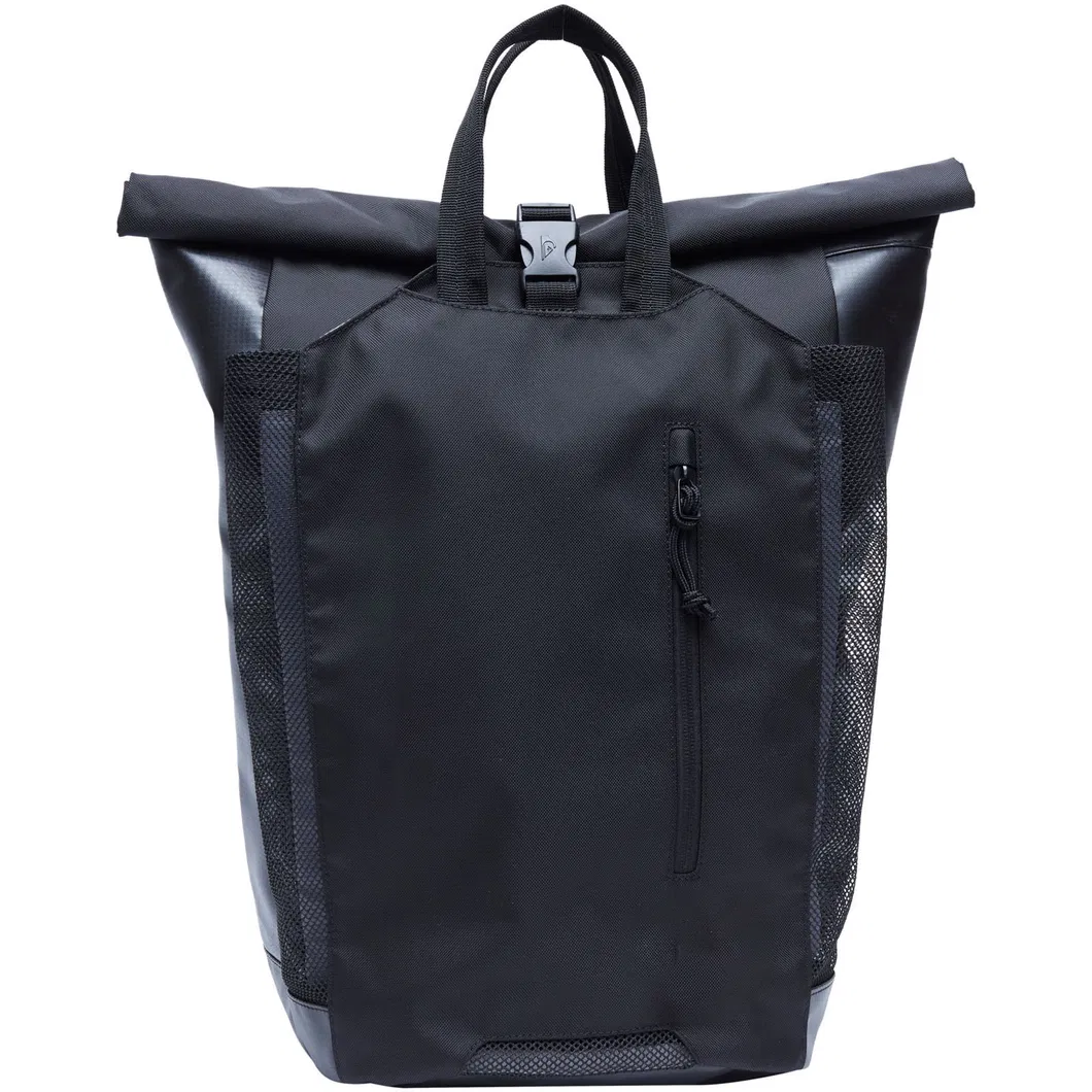2024 New Fashion Large Roll Top RPET Bag Folding Bag Backpack Laptop Computer Backpack