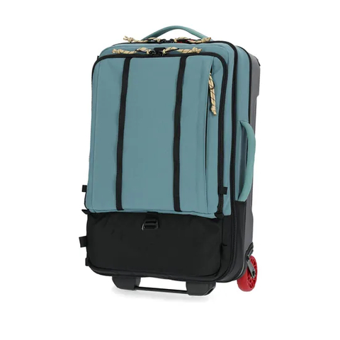 Durable Nylon Material Rolling Backpack Airline Approved Trolley Luggage Bag