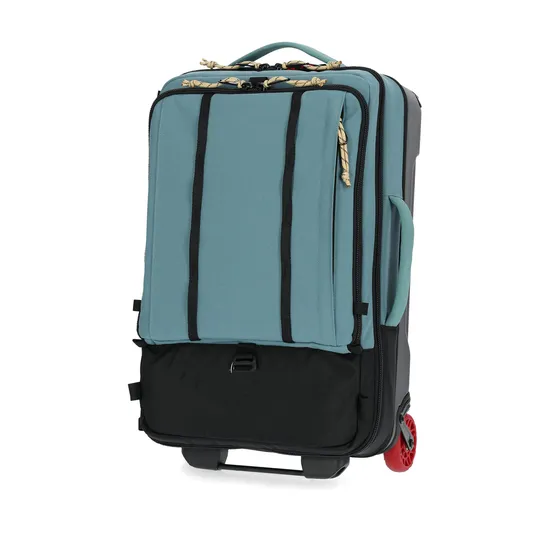 Durable Nylon Material Rolling Backpack Airline Approved Trolley Luggage Bag