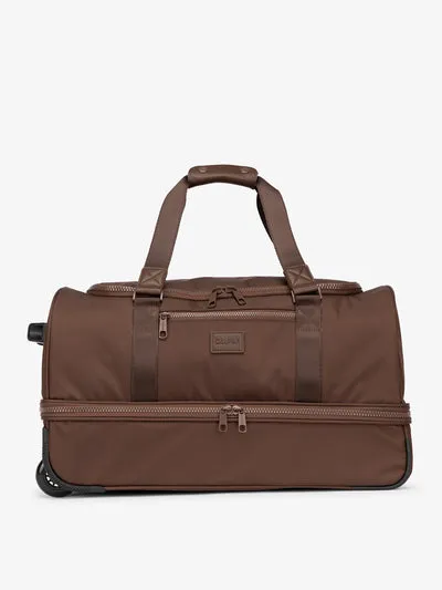 Water-Resistant Heavy Duty Durable Rolling Wheeled Trolley Duffel Bag