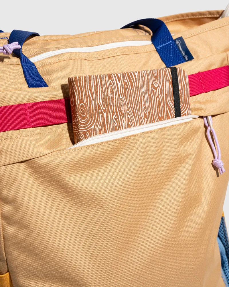 Multifunctional Nylon Beach Tote Bag Backpack with Separate Wet Pocket Outdoor Travel Bag