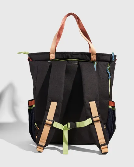Multifunctional Nylon Beach Tote Bag Backpack with Separate Wet Pocket Outdoor Travel Bag