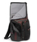 Business Laptop Backpack Waterproof High Tech Daypack with PU Leather USB Charging Port Travel Backpack