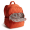 Diamond Embroider Thread Cotton Backpack Unisex College Student Schoolbag Leisure Backpack