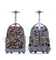 Kids Rolling Backpacks Luggage Trolley School Bags