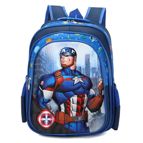 Factory Wholesale Primary Cartoon School Backpack Student Boys Girls Child Kids
