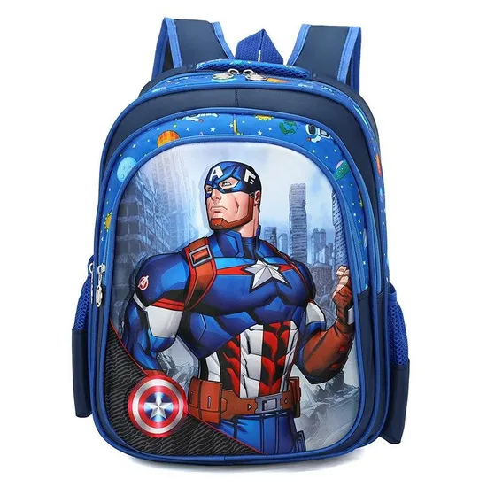 Factory Wholesale Primary Cartoon School Backpack Student Boys Girls Child Kids