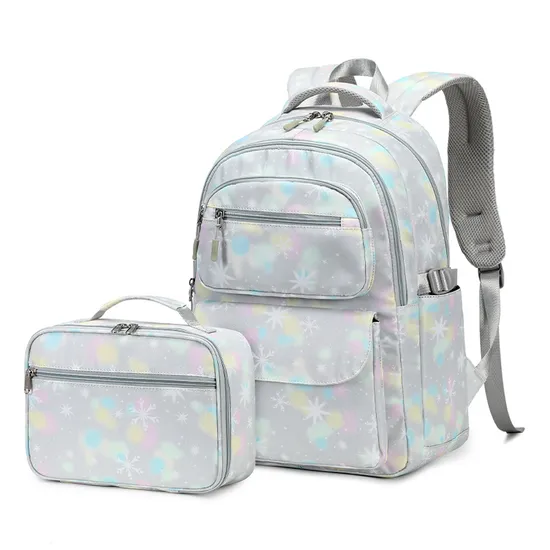 Custom Backpack Set School Backpack with Lunch Cooler Case