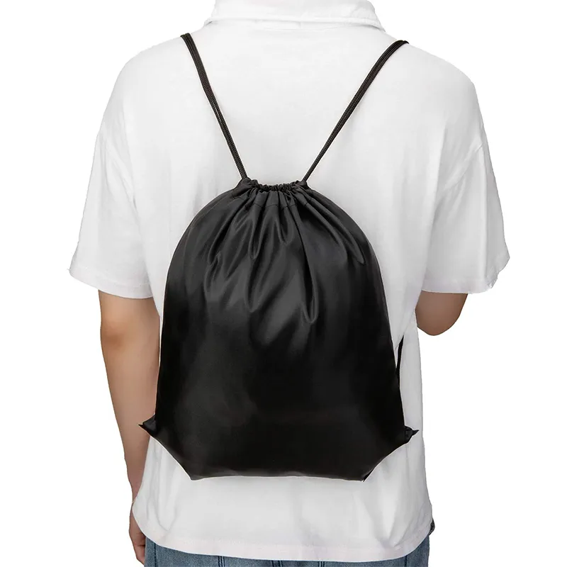 Drawstring Bags Bulk String Backpack Draw String Pack Cinch Bags
