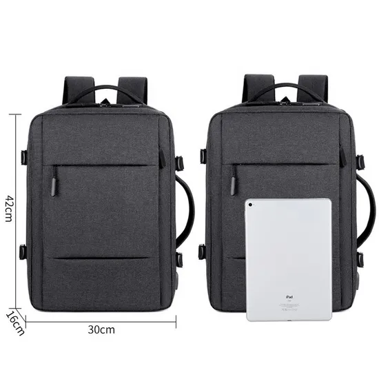 Travel Backpack Large Capacity Expandable USB Charging Anti Theft Smart Business Laptop Bagpack Business Arket Backpack