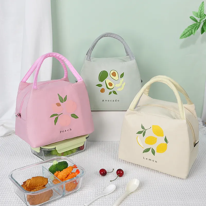 Factory Direct 600d Oxford Cloth Waterproof Insulation Lovely Customizable Normal Cooler Lunch Bag