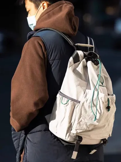 Outdoor Tennis Travel Canvas College Student Computer Backpack Mens Badminton Mountaineering Bag