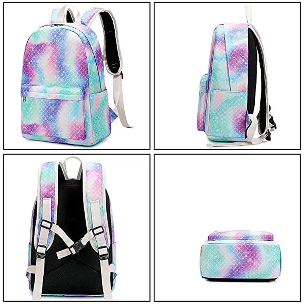 Durable High Quality Student Backpack Large-Capacity Polyester Girls Backpack