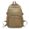 Retro Canvas Outdoor Backpack for Students Simple and Trendy Large Capacity Backpack