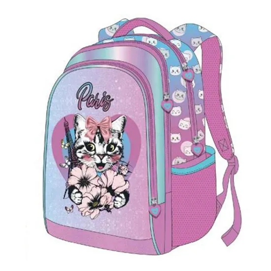 High Quality Back to Trolley School Bag with Lunch Bag Pencil Case Kids School Trolley Bag Set