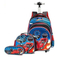3PCS School Wheeled Bag Set with Lunch Box Trolley Wheeled Backpack