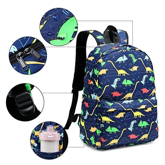 Fashion Cheap Price Custom Logo High Quality College Student Bags Polyester Backpack for Boys Girls