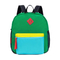 Factory Price School Wholesales Hot Sale Custom Logo Casual Polyester Children Daily Use Backpack for Girls Boys