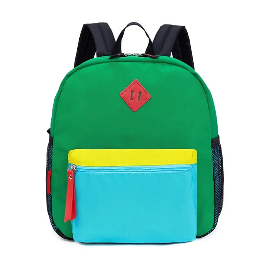 Factory Price School Wholesales Hot Sale Custom Logo Casual Polyester Children Daily Use Backpack for Girls Boys