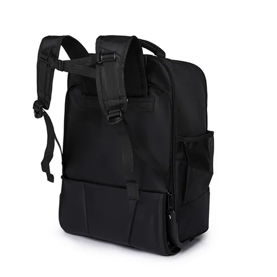 Men Wholesale Customized Wheel Trolley Travel Bag Backpack Rolling Travel Backpack Business Backpack